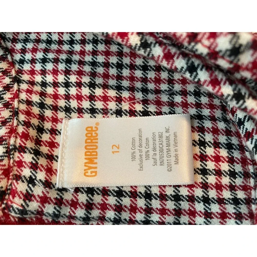 Vintage Gymboree Holiday Memories Dress Size 12
